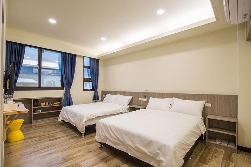 Blue Sky Hill Homestay Guanshan Bagian luar foto